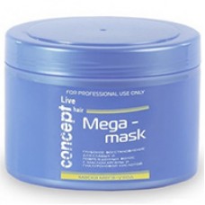 Concept Маска МЕГА-Уход (MEGA-MASK) для слабых и поврежденных волос Live Hair 500ml