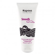 Kapous Усилитель для прямых и кудрявых волос двойного действия "Amplifier" серии "Smooth and Curly" 200мл.