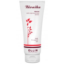 OLLIN BioNika Маска для окрашенных волос "Яркость цвета" 200мл