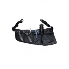 Concept Парикмахерская сумка-пояс для инструментов, черная 26*40 нейлоновая