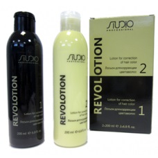 Kapous Лосьон для коррекции цвета волос RevoLotion линии Studio Professional 2 x 200 мл
