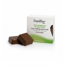 Depilflax 100 - Горячий воск для эпиляции, в дисках "Шоколад" Extra (500 гр)