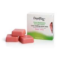 Depilflax 100 - Горячий воск для эпиляции, в дисках "Розовый" Extra (500 гр)